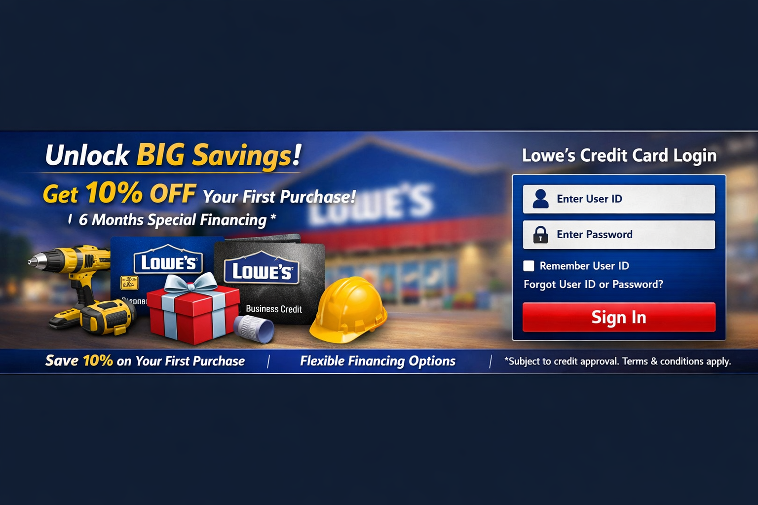 Home Depot Credit Card Login – Account Login Sign In..