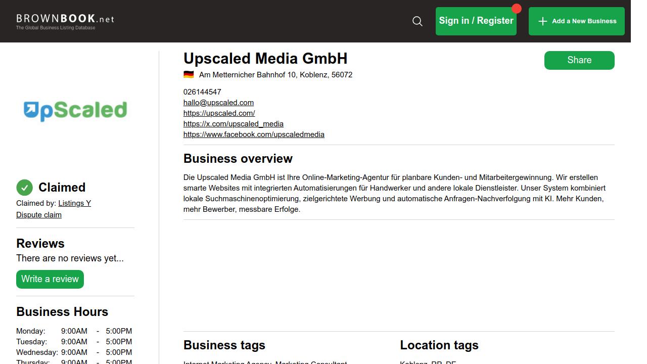Upscaled Media GmbH